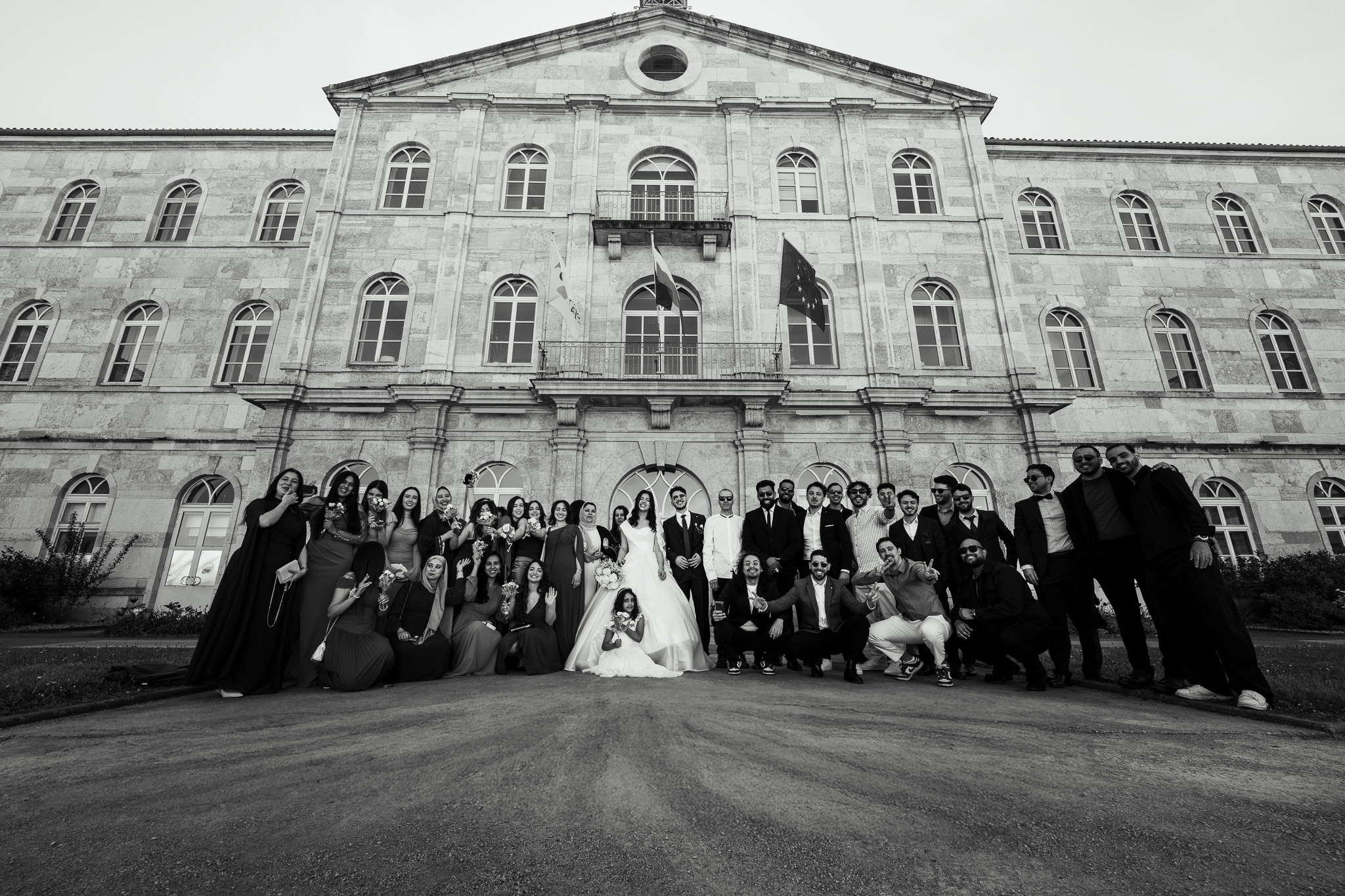 Mariage élégant et lumineux